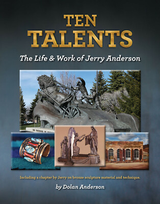 Ten Talents Jerry Anderson Bronze Sculpture Art Gift Book Developing Talent Clay