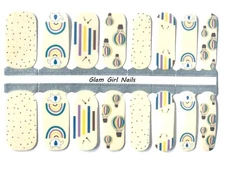 Elephun Elephants Nail Polish Strips / Nail Wraps / Nail Stickers