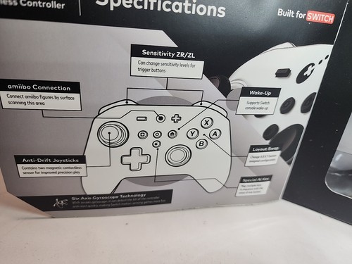 Zen PRO Wireless Controller Nintendo Switch/PC/iOS/Android NEW SEALED 100% - Picture 7 of 8