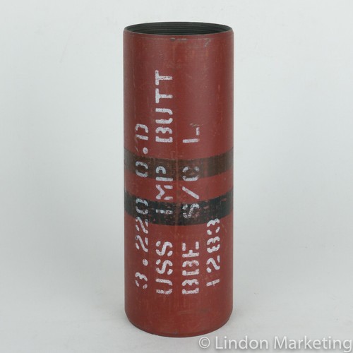 Oilfield Buttress-Thread Tubing Couplings, 13 each, 3.220 OD, N-80 type steel - Picture 2 of 2