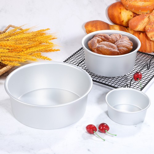 3 Pcs Cake Mold Chiffon Pans Baking for Cakes Aluminum Dessert Molds - Picture 11 of 11