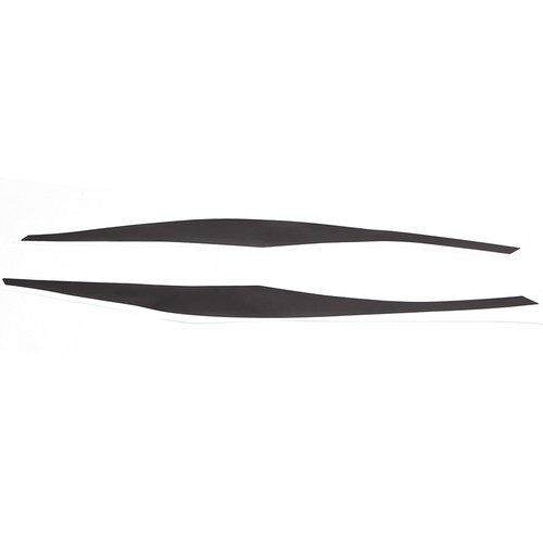 Headlight Eyebrow Sticker Dark Black Film Tint For BMW 3 Series E90 2005-2012 - Picture 8 of 12