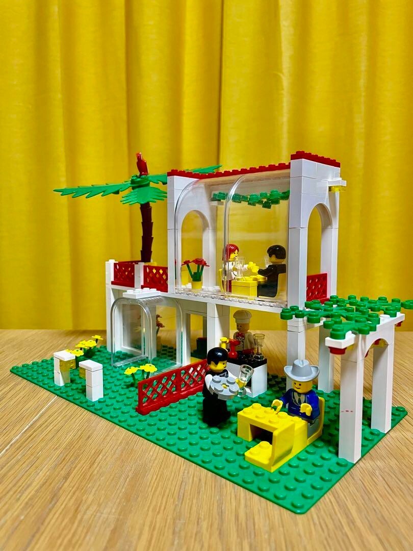 LEGO 6376 Legoland Town Breezeway Cafe no box Used from Japan | eBay