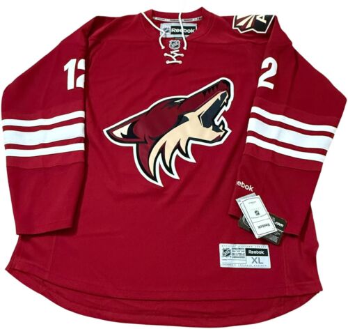 PAUL BISSONNETTE BIZNASTY SIGNED ARIZONA COYOTES REEBOK JERSEY BAS COA BP70103 - Picture 4 of 5