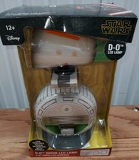 DIVERTIDO 13" DISNEY Star Wars D-0 LÁMPARA LED DROID Escritorio Noche TOUCH DIMMER ALIMENTACIÓN USB