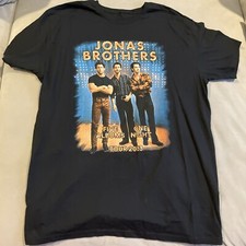 NWOT - Jonas Brothers - 2023 - Five Albums One Night Tour - Cotton T Shirt - XL