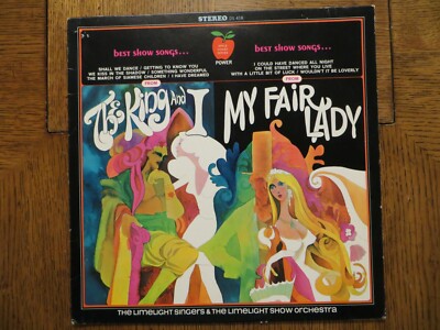 Limelight Singers & Orch   Best Show Songs The King And I, My Fair Lady LP VG/VG