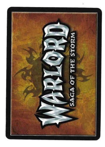 Warlord: Saga of the Storm CCG Build Your Own Deck Singles! Collector's items - Picture 30 of 220