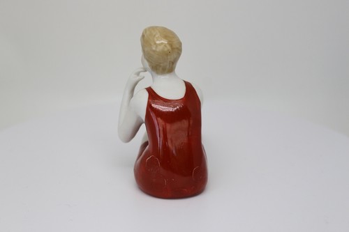 Figiúr Boy Stíl Art Deco-Gearmáinis Stíl Art Nouveau Porcelain - Zdjęcie 5 z 12