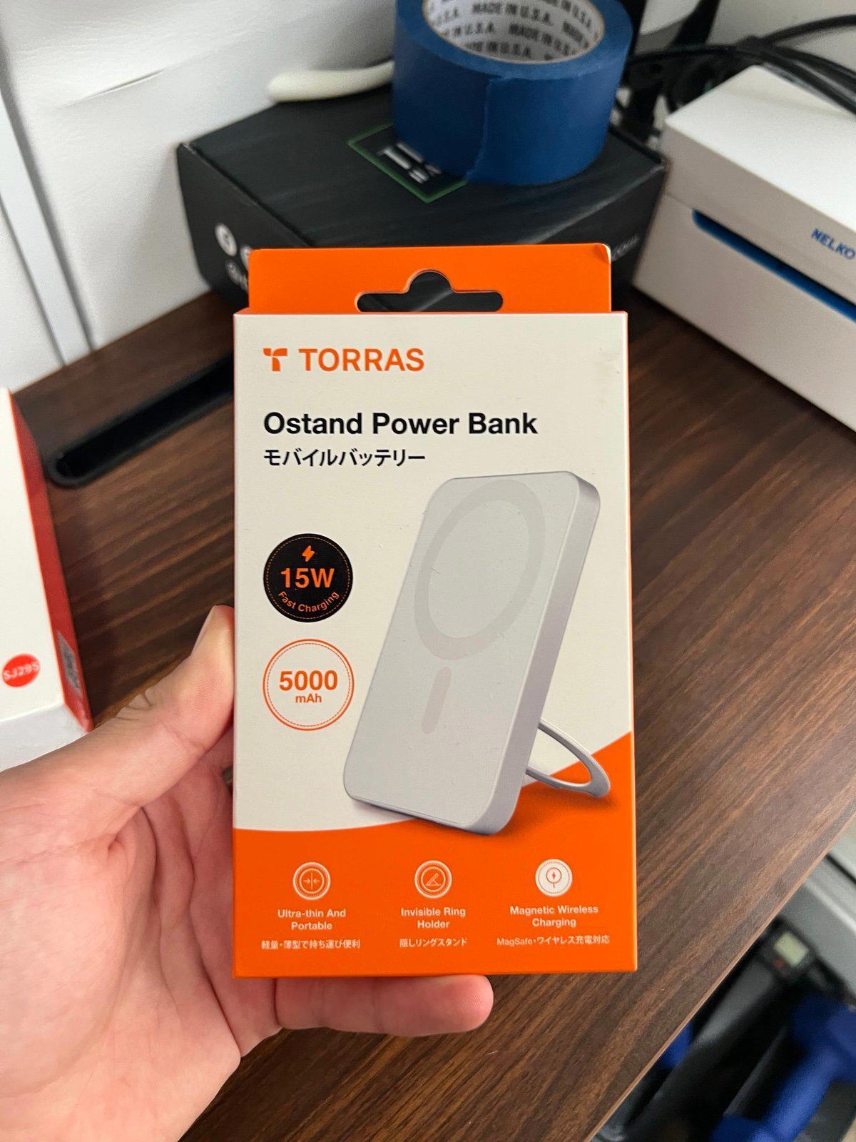 Torras Ostand Powerbank Fast Charging Sealed!