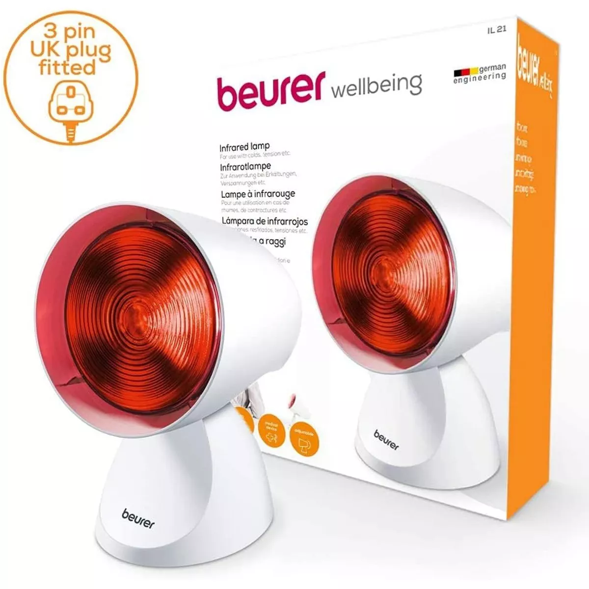 Beurer il21 infrared lamp deals