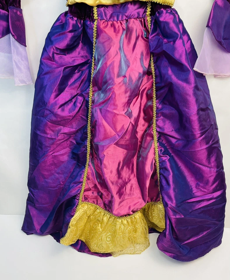 Girls Princess Dress Size 6/8 Rapunzel/Renaissance Play Costume - Image 3 of 4