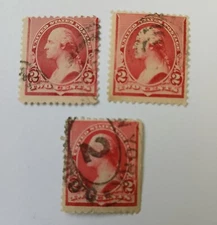 U.S - 1890 - SCOTT #220 - HISTORICAL FIGURES  - 2 CENTS - USED