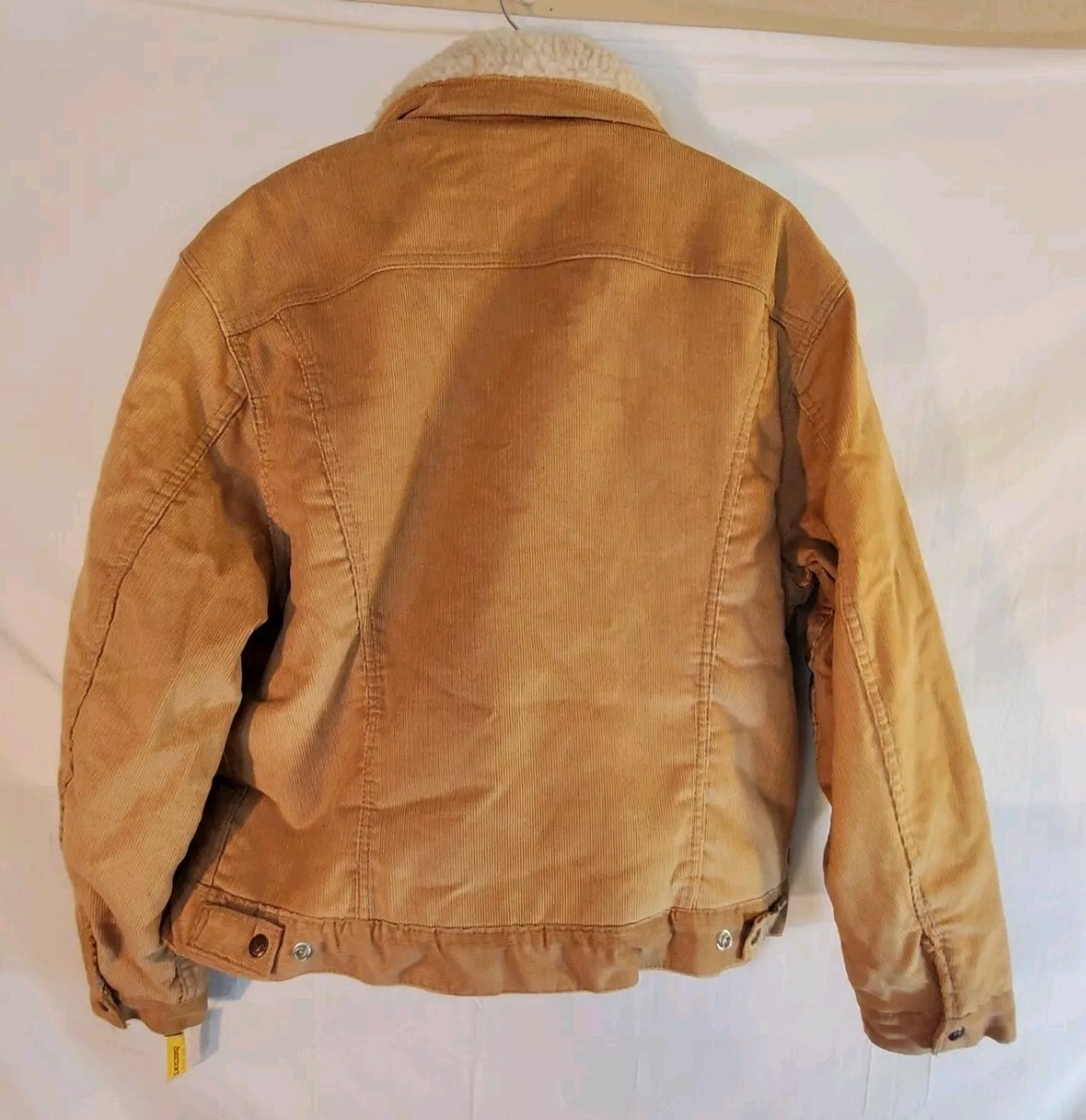 Vintage 1980s LEVI'S Men's Size 44 Tan Trucker Corduroy Vintage 1980s LEVI'S Men's Size 44 Tan Trucker Corduroy