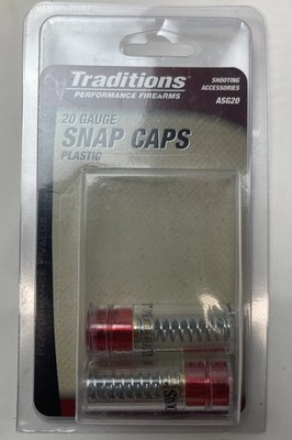 Traditions Performance Firearms Plastic Shotgun Snap Cap - 20 Gauge - ASG20