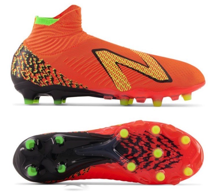 New Balance Tekela V4 PRO FG Soccer Cleats Shoes Orange ST1FDF4