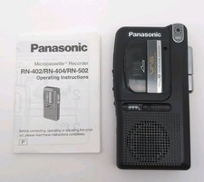 Vintage Panasonic Microcassette Recorder RN-402 HAS AN ISSUE READ 