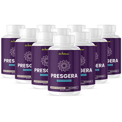 Presgera- Brain Support- 10 Bottles- 600 Capsules