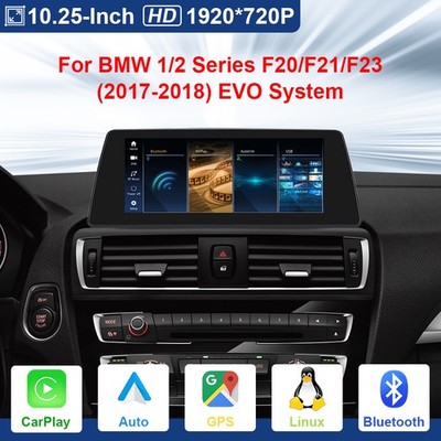 Für BMW 1/2 Series F20 F21 F23 EVO 10.25'' Linux Autoradio CarPlay Android Auto