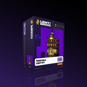 Light Kit for LEGO&reg; Town Hall #10224
