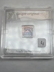 Geiger Edelmetalle Original 1 Gram .999 Fine Square Encapsulated w/Assay Toning