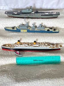 navy ships toy-lot of 3-mixed-2000-fair