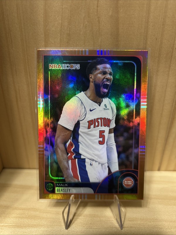 2026 Topps NBA Hoops- Malik Beasley #16 Orange