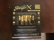 Stinger XI3417 / X3 SERIES - 4 CHANNEL RCA INTERCONNECT CABLES - 17 FT  NEW 