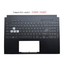 New For ASUS TUF Gaming FX507 FA507 FX507Z F15 A15 Palmrest Backlit Keyboard US