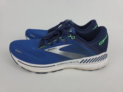 Brooks Adrenaline GTS 22 Mens Size 9 Blue Green Running Shoes 1103661D469