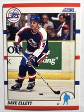 1990-91 90/91 Score American Hockey #65 Dave Ellett Winnipeg Jets