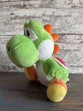 Little Buddy - Super Mario Bros Green Yoshi Medium Size Plush 10" New with Tags