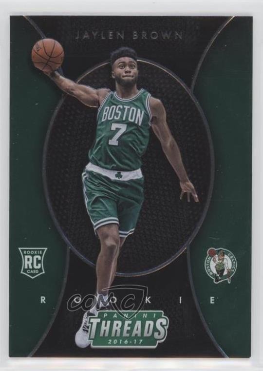 2016-17 Panini Threads Micro Etch Rookies Jaylen Brown #270 z0c