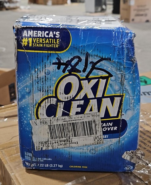 Paquete de 1 quitamanchas versátil OxiClean, aroma regular, caja de 7,22 lb