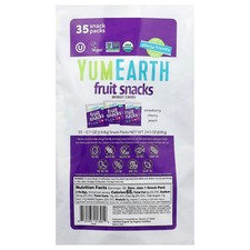 Gluten Free Fruit Snacks, Favorites, 35 Snack Packs, 0.7 oz 19.8 g Each