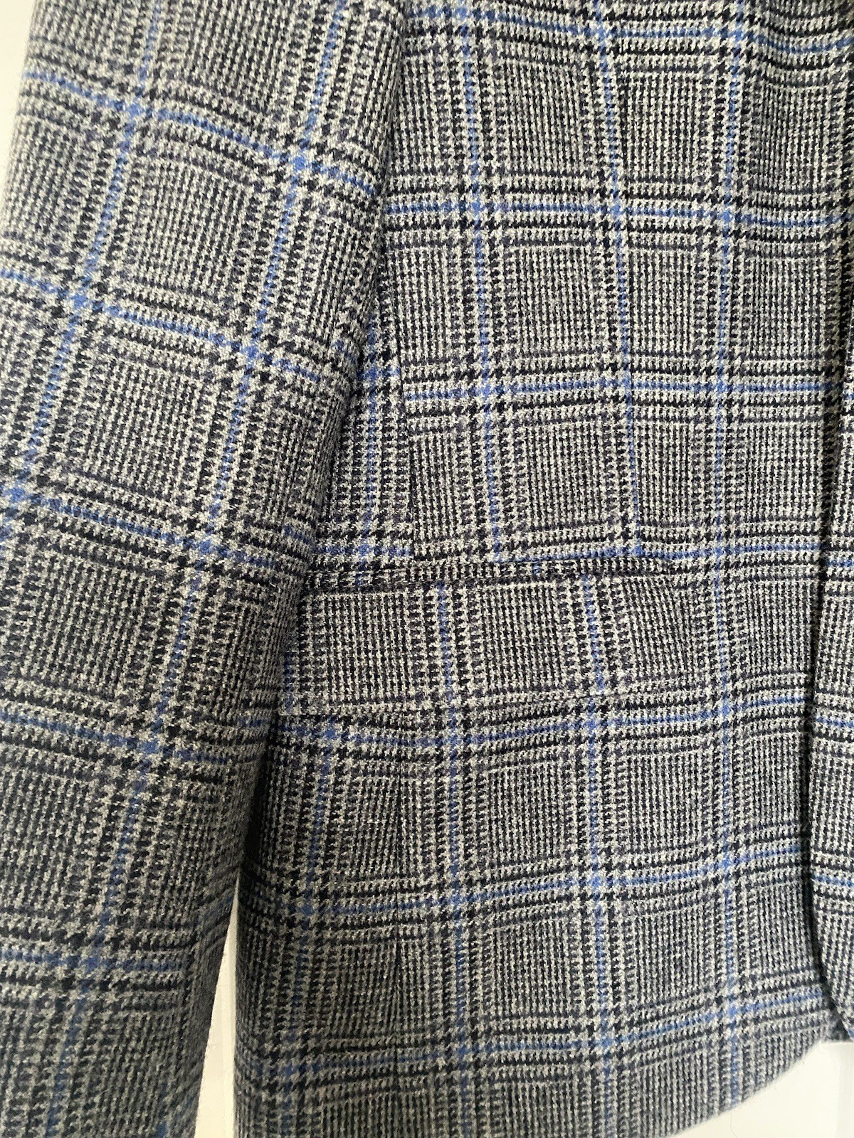 Jack Wills Tweed Hacking Riding Jacket Grey Check Mallalieus 100percent Lambs Wool 38 image 2