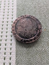 George III Cartwheel Twopence Coin very high grade