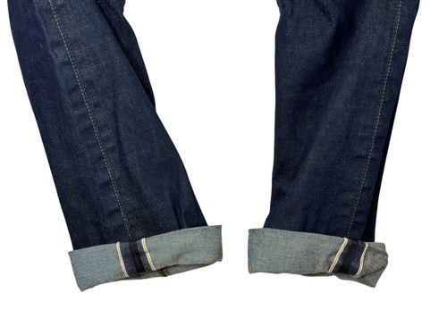 Jeans moto Street & Steel Sunset Selvedge ginocchio imbottito blu scuro uomo 32 - Foto 5 di 14