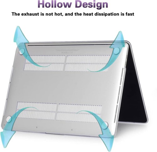 Houmt Shell Case Hülle für MacBook Air 13,6 Zoll 2022 Release A2681 M2 Chip - Bild 5 von 9
