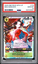 2025 ONE PIECE JAPANESE OP14-THE AZURE SEA'S SEVEN 112 BOA HANCOCK PSA 10