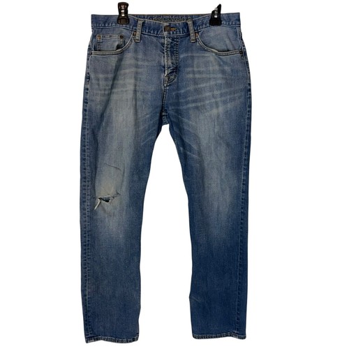 American Eagle Outfitters Core Flex Jeans Men 34x31 Blue Denim Original Straight