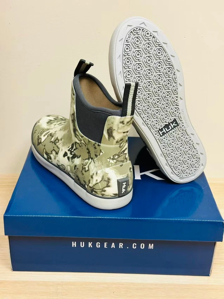 Мужские ботинки HUK Rogue Wave | высокопроизводительные ботинки BootRain для рыбалки и палубы - Изображение 3 из 4