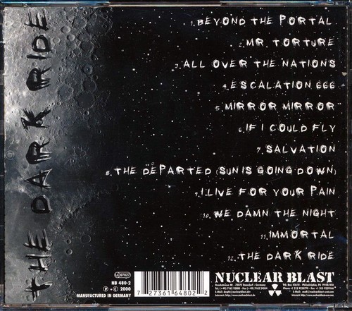 SEALED NEW CD Helloween - The Dark Ride - Picture 2 of 2