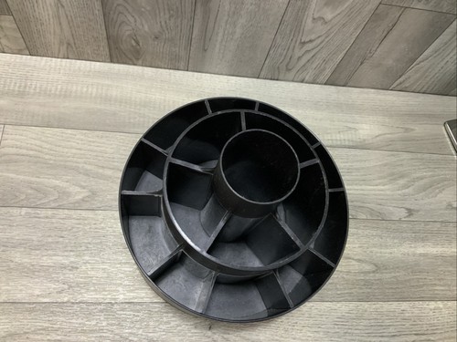 PAMPERED CHEF Utensil Tool Turn-About Carousel Lazy Susan - Black - Picture 4 of 6