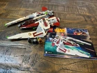 LEGO Star Wars Jedi Scout Fighter 75051 Set with 3 Minifigures and instructions