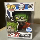 Funko Pop! Demon Slayer Gyutaro Demon Art #1754 Special Edition with Protector
