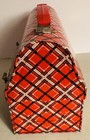 Vintage 1960 Red & White Plaid Metal Dome Lunchbox — photo 8