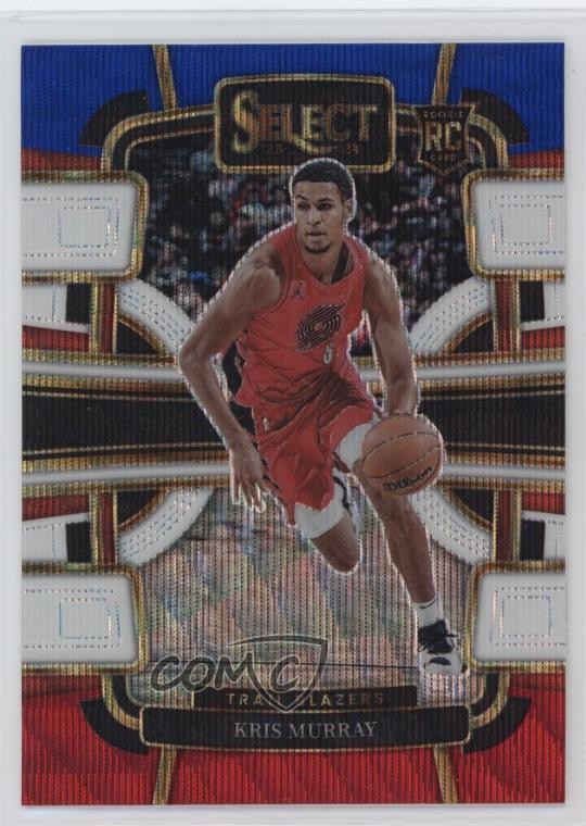 2023-24 Panini Select Concourse Tri-Color Prizm Kris Murray #91 18t1