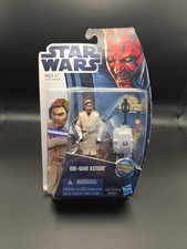 Star Wars Clone Wars Obi-Wan Kenobi CW12 2012 Hasbro 3.75    Figure MOC NOS