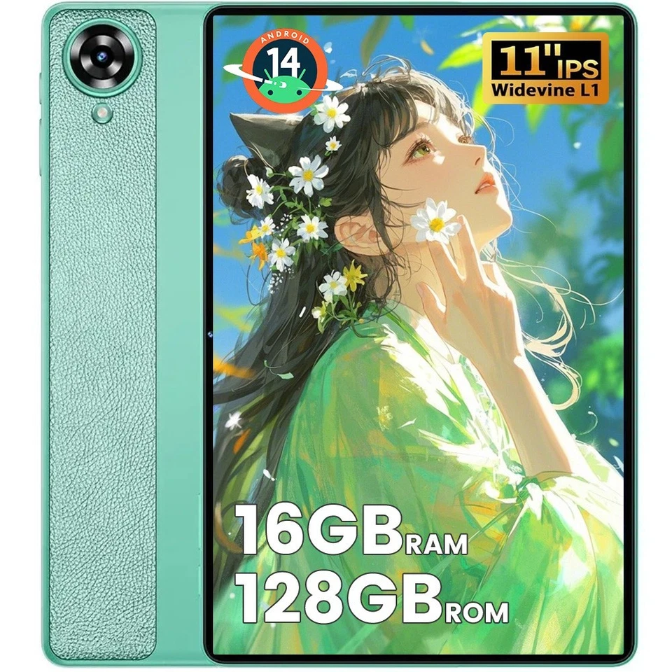 OUKITEL OT11 Android 14 Tablet 16GB+128GB/1TB 8000mAh Widevine L1 4G LTE/5G WIFI - Bild 2 von 4